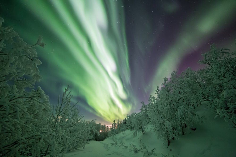 Northern Lights in Russia