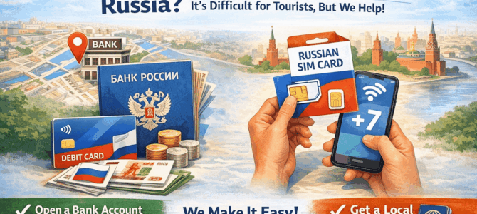 New Service: SIM Card & Bank Account Setup in Russia